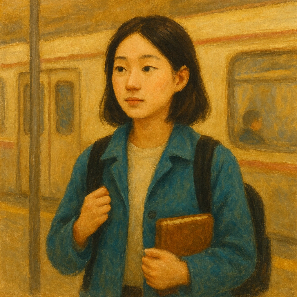 Cover art illustration for A Simple Day short story.